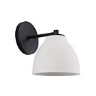 Renwil Lena WS139 Revêtement en poudre noir mat 40W Applique murale