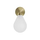 Renwil Luna WS152 1-Lumière 4W Plaqué Laiton Bruni Applique Murale