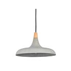 Plafonnier Renwil Viola-May LPC4331 40W texturé - enduit de poudre noire