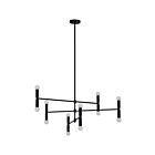 Plafonnier Renwil Zander LPC4405 40W peint noir mat