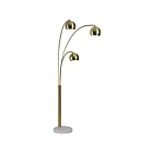 Lampe sur pied Renwil Dorset LPF3072 40W laiton satiné
