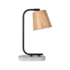 Lampe de table Renwil Buckland LPT1058 25W enduit de poudre noire