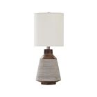 Lampe de table Renwil Botwood LPT1159 60W noyer et chaux