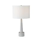 Lampe de table Renwil Normanton LPT884 100W marbre blanc - fonte - laiton antique