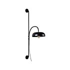 Applique murale Renwil Draco WS066 60W enduit de poudre noire