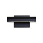 Applique murale Renwil Scotia WS105 30W enduit de poudre noire mat