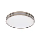 Satco 62-1692 26W Nickel brossé LED Plafonnier CCT sélectionnable