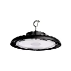 satco 65-807R2 240W Noir LED Rond Highbay 4000K