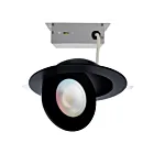 satco S11296 15W Noir LED Encastré 2700K-5000K