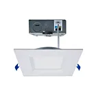 Encastré LED à déflecteur carré Satco S11873 15W Blanc 6"