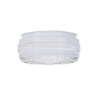 Verre de tambour blanc extérieur Satco 50-106