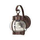 Lanterne murale d'extérieur en forme d'oignon Nuvo Lighting 60-3458 1-Lumière 60W Bronze ancien