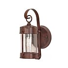 Lanterne murale d'extérieur en forme de piper Nuvo Lighting 60-3461 1-Lumière 60W Bronze ancien