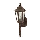 Lanterne murale d'extérieur Nuvo Lighting 60-3471 Central Park 1-Lumière 60W Bronze ancien