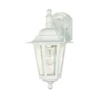 Lanterne murale bras vers le bas Nuvo Lighting 60-3473 Cornerstone 1-Lumière 60W Blanc