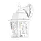 Lanterne murale d'extérieur Nuvo Lighting 60-3484 Banyan 1-Lumière 100W Blanc