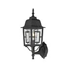 Lanterne murale d'extérieur Nuvo Lighting 60-3489 Banyan 1-Lumière 100W Noir texturé