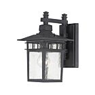Lanterne murale d'extérieur Nuvo Lighting 60-3493 Cove Neck 1-Lumière 100W Noir texturé
