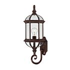 Lanterne murale d'extérieur Nuvo Lighting 60-3498 Boxwood 1-Lumière 100W Bronze rustique