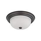 Plafonnier Nuvo Lighting 60-6011 2-Lumières 120W Bronze Acajou
