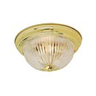 Plafonnier Nuvo Lighting 60-6015 2-Lumières 120W Laiton poli