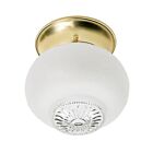 Plafonnier en Boule Nuvo Lighting 60-6029 1-Lumière 60W Laiton poli