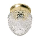 Plafonnier Nuvo Lighting 60-6031 1-Lumière 60W Laiton poli