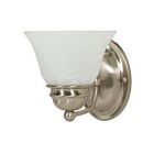 Vanité Nuvo Lighting 60-6077 Empire 1-Lumière 100W Nickel brossé