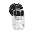 Lanterne murale d'extérieure de véranda Nuvo Lighting 60-6111 1-Lumière 60W Noir