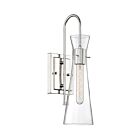 Applique murale Nuvo Lighting 60-6867 Bahari 1-Lumière 60W Nickel poli