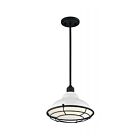 Suspendus à tige Nuvo Lighting 60-7024 Newbridge 1-Lumière 60W Blanc brillant