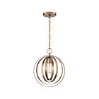 Suspendu à chaîne Nuvo Lighting 60-7056 Pendleton 1-Lumière 100W Laiton bruni