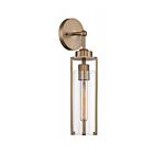 Applique murale Nuvo Lighting 60-7151 Marina 1-Lumière 60W Laiton bruni