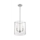 Suspendus à tige Nuvo Lighting 60-7177 Sommerset 3-Lumières 180W Nickel brossé