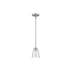Satco 60-7180 60W Nickel brossé Mini Suspendu
