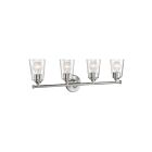 Vanité Nuvo Lighting 60-7184 Bransel 4-Lumières 240W Nickel brossé