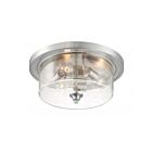 Plafonnier Nuvo Lighting 60-7191 Bransel 3-Lumières 180W Nickel brossé