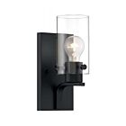 Vanité Nuvo Lighting 60-7271 Sommerset 1-Lumière 60W Noir mat