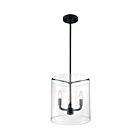 Suspendus à tige Nuvo Lighting 60-7277 Sommerset 3-Lumières 180W Noir mat