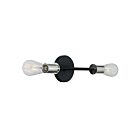 Vanité Nuvo Lighting 60-7352 Ryder 2-Lumières 120W Noir
