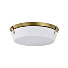 Plafonnier Satco 60-7751 60W Laiton naturel