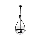 Suspendu Satco 60-7820 Amado 180W 3-Lumières Noir mat