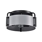 Plafonnier semi encastré Satco 60-7850 Altos 3-Lumières 180W Gris mat