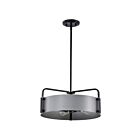 Suspendu Satco 60-7853 Altos 240W 4-Lumières Gris mat
