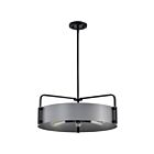 Suspendu Satco 60-7854 Altos 300W 5-Lumières Gris mat