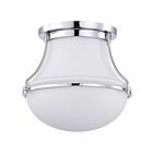 Plafonnier Satco 60-7870 60W Nickel poli