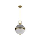 Suspendu Satco 60-7877 Everton 120W 2-Lumières Gris mat