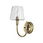 Applique murale Satco 60-7881 Brookside Laiton Vintage 60W