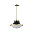 Suspendu Satco 60-7908 Lafayette 180W 3-Lumières Noir mat