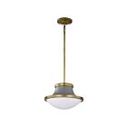 Suspendu Satco 60-7917 Lafayette 60W 1-Lumière Gris mat